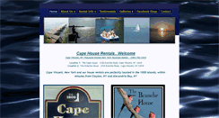 Desktop Screenshot of capehouseny.com