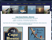 Tablet Screenshot of capehouseny.com